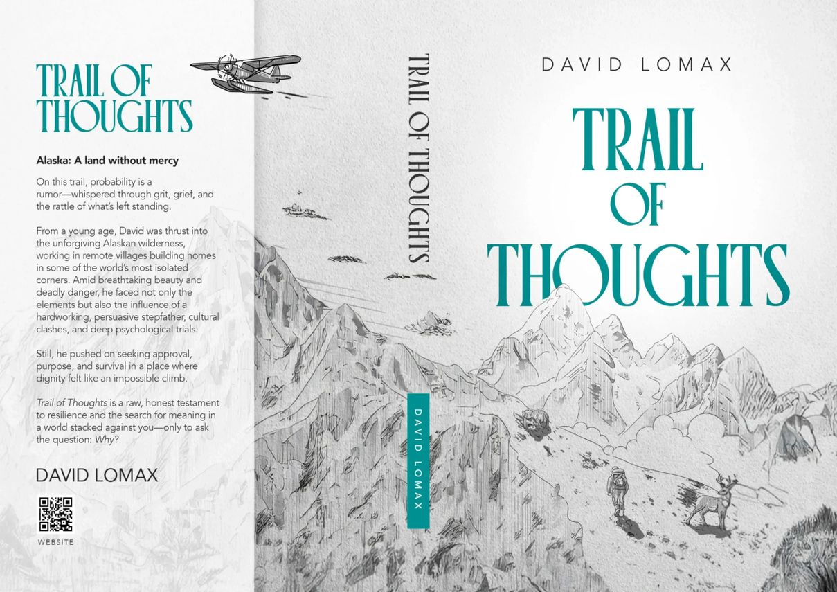 Trail of Thoughts full book cover spread